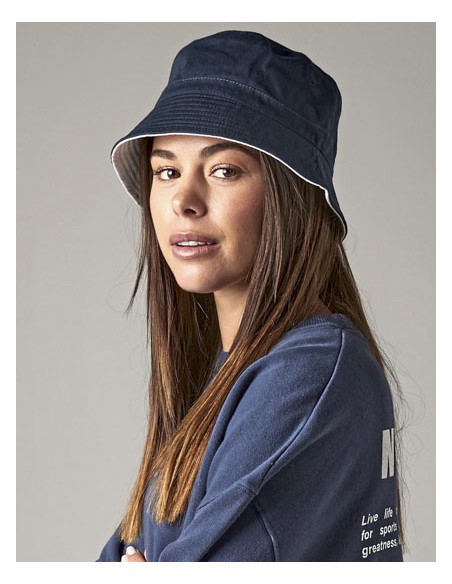 BEE-B686-Reversible Bucket Hat 2